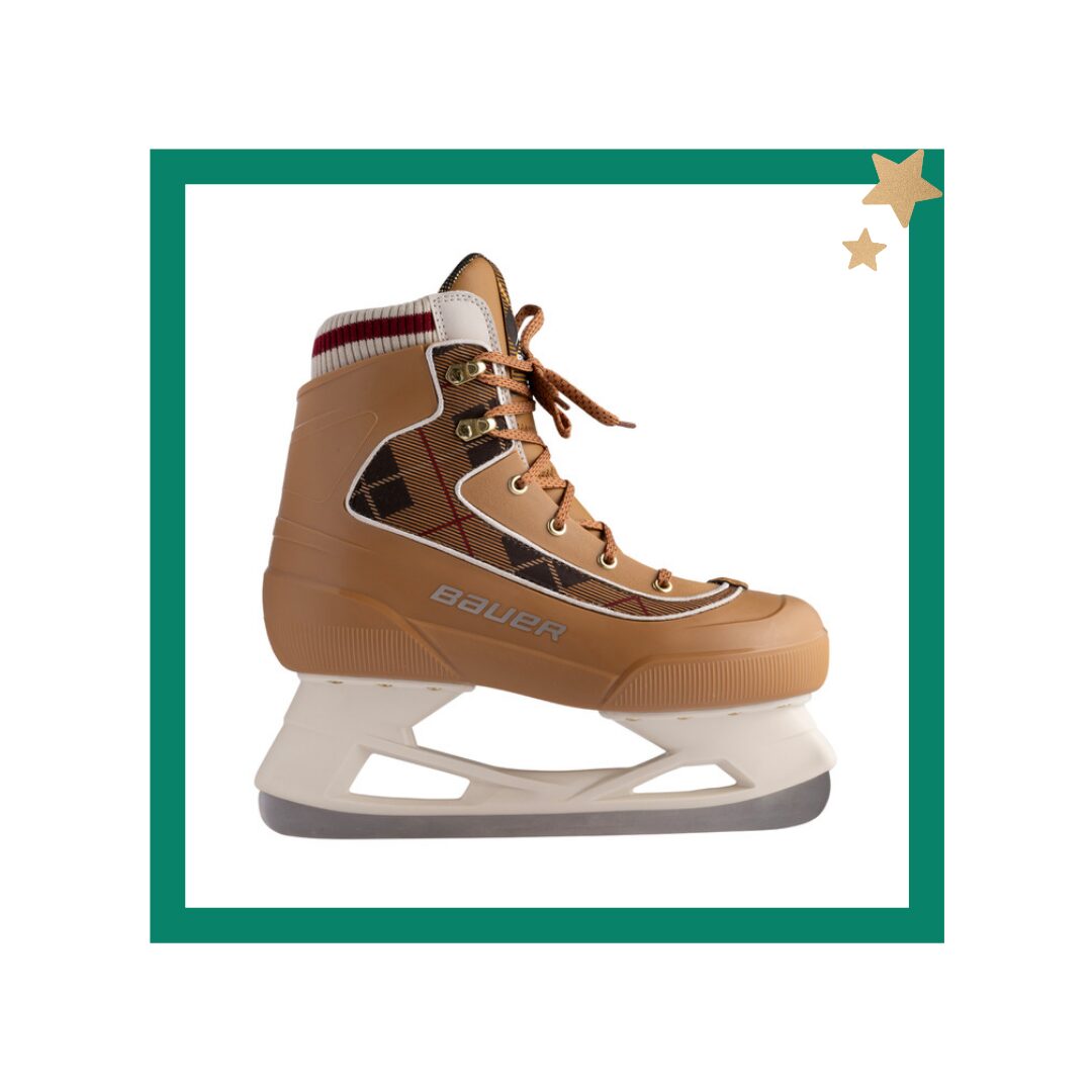 Patins à Glace Femme ATTABO Isla - Lame Acier Inox, Maintien Cheville - Pour Patinage Loisir - Poids Max 100kg